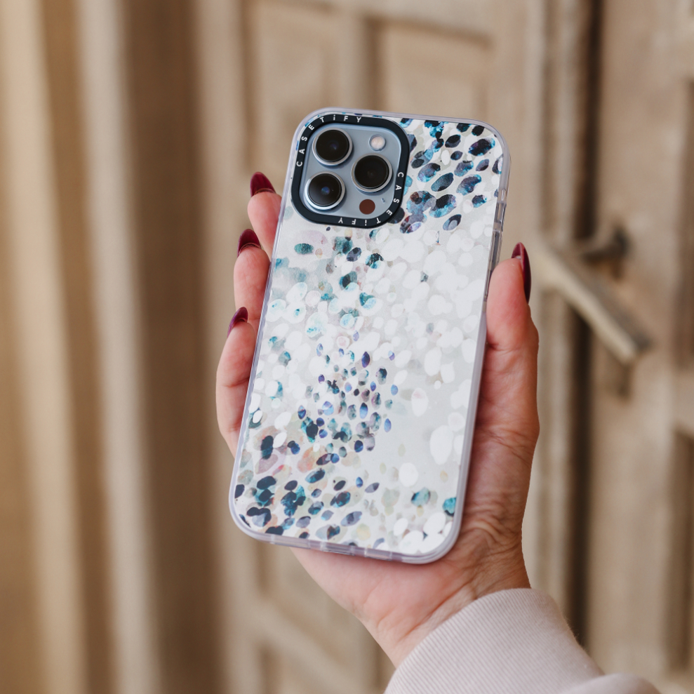 Casetify Impact Case-Magsafe for iPhone 13 Pro (Watercolor Spots)