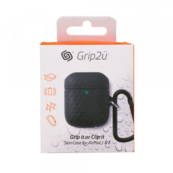 Grip2u Airpod Skin (Charoal)