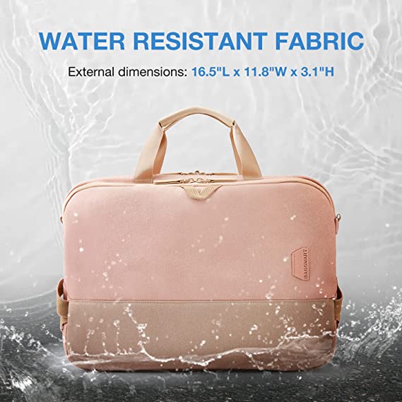 Bagsmart Falco Office Briefcase (Pink)
