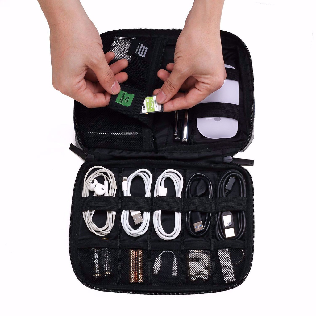 Bagsmart Pomona Electronic Organizer (Heather Black)