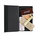 iPhone 13 Pro Wood+Resin Live Edge Phone Case-Anica (Black & White)