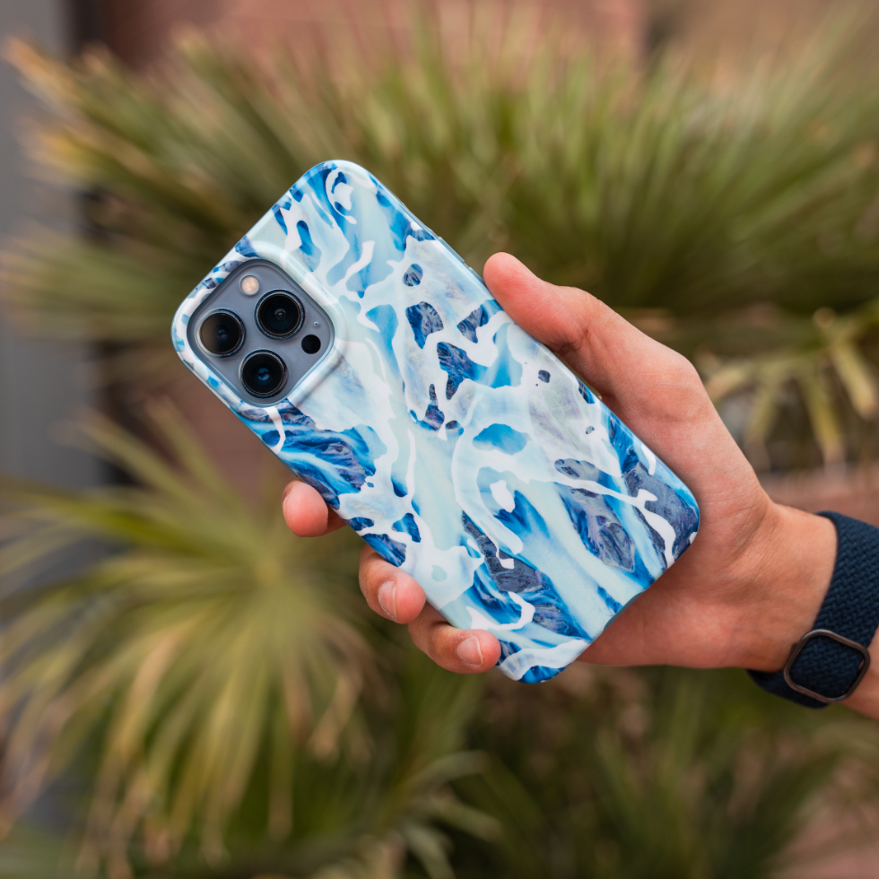 Tech21 EvoArt Case for iPhone 13 Pro Max (Frozen River)