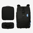 Bagsmart Modular Backpack B Set (Black)