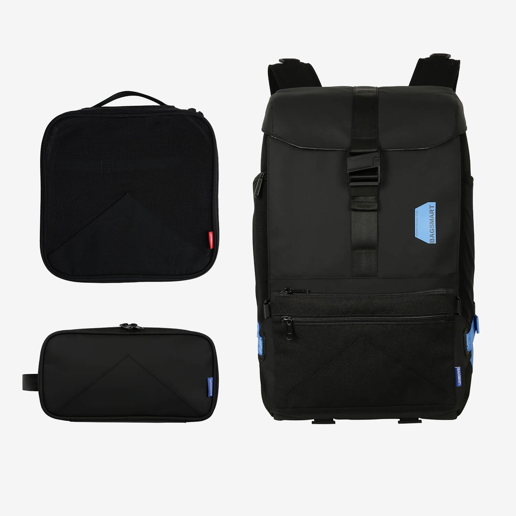 Bagsmart Modular Backpack B Set (Black) | CAVARATY