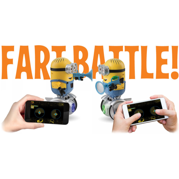 WowWee Minion MiP Turbo Dave - Fun Balancing Robot Toy