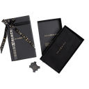 GoldBlack Passport Cover (Unico Black)