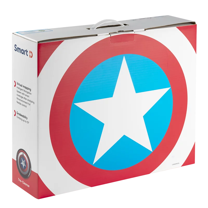 MOMAX - Smart D Trio-Cleanse IoT UV-C Vacuum Robot Captain America