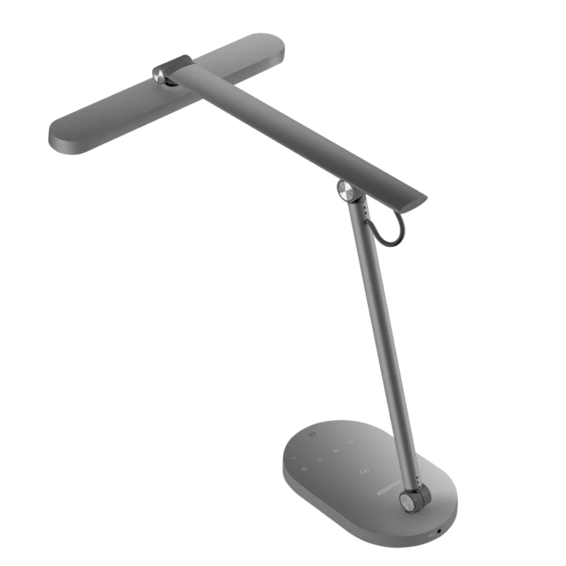 Momax Momax Smart Q.LED 2 Desk Lamp with Wireless Charger (Grey)