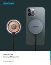 Momax Q.Mag Magnetic Wireless Charger (Grey)