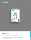 Momax Q.Mag Magnetic Wireless Charger (Grey)