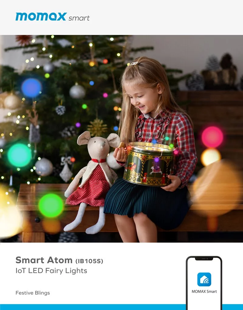 Momax Smart Atom IoT LED Fairy Lights (White)