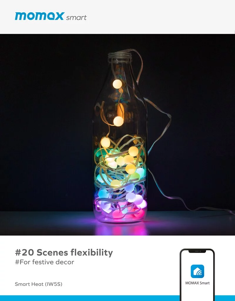 Momax Smart Atom IoT LED Fairy Lights (White)