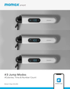 Momax Smart Hop IoT Skipping Rope (White)