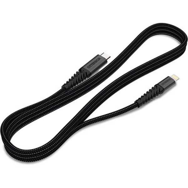 OtterBox Robust USB-C to Lightning Cable 2 Meter (Black)