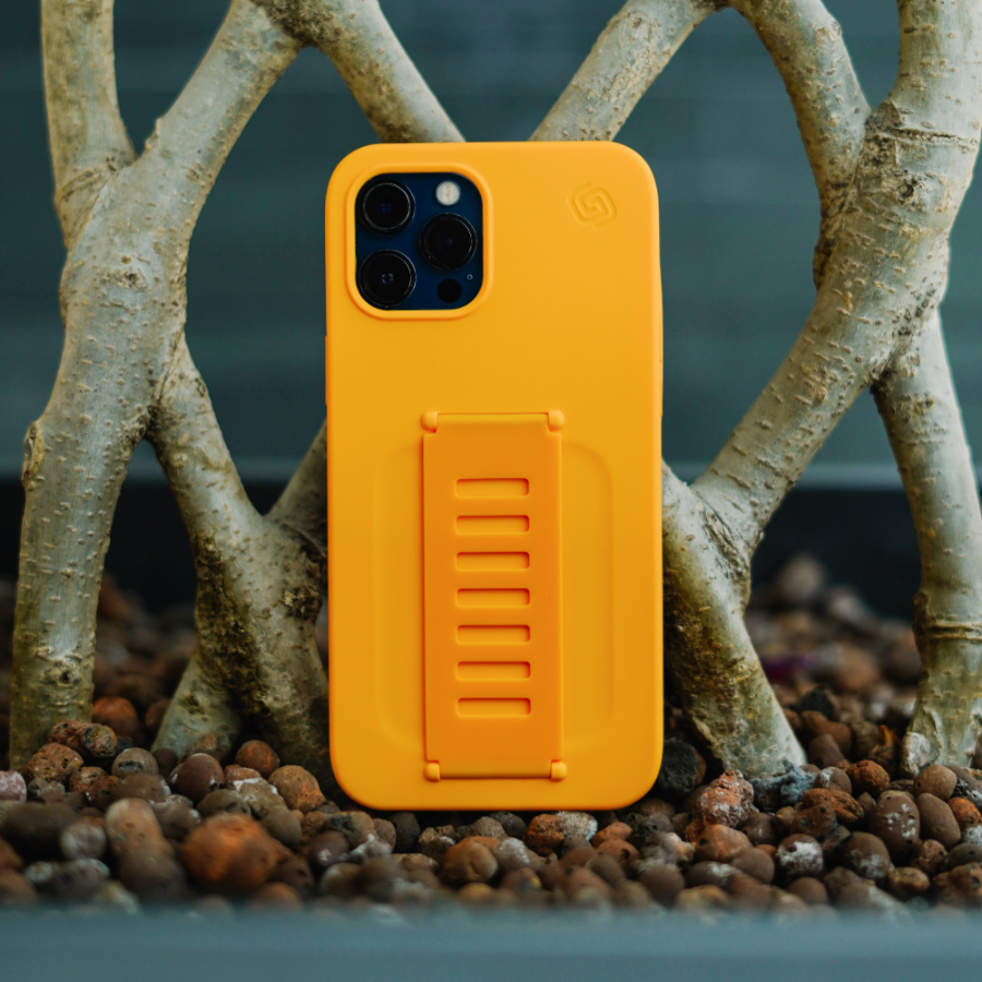 Grip2u Silicone Case for iPhone 11 Pro Max (Mango)