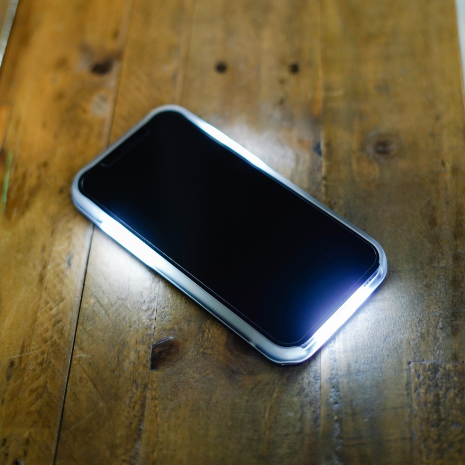 LuMee Halo Case iPhone 12/12 Pro (Matte Black)