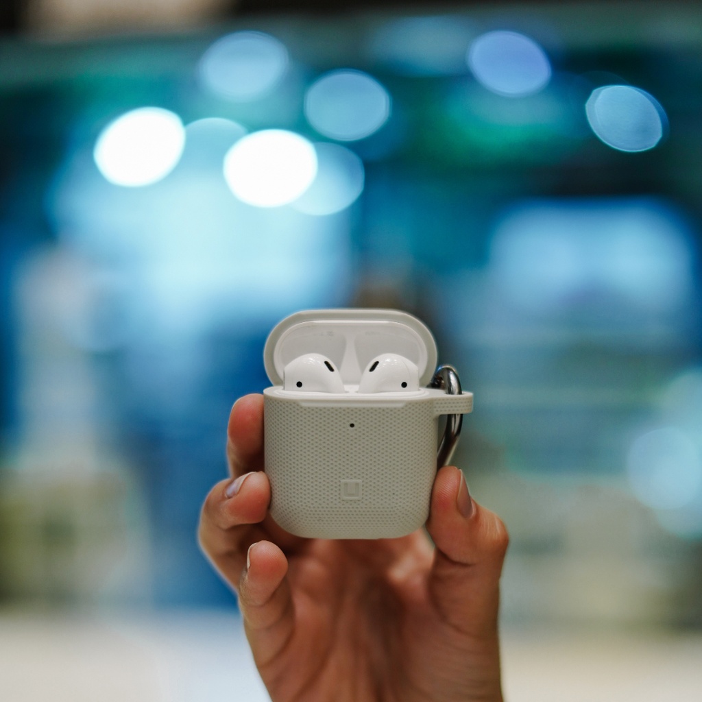 UAG U Dot Case for AirPods 1&2 (Grey)