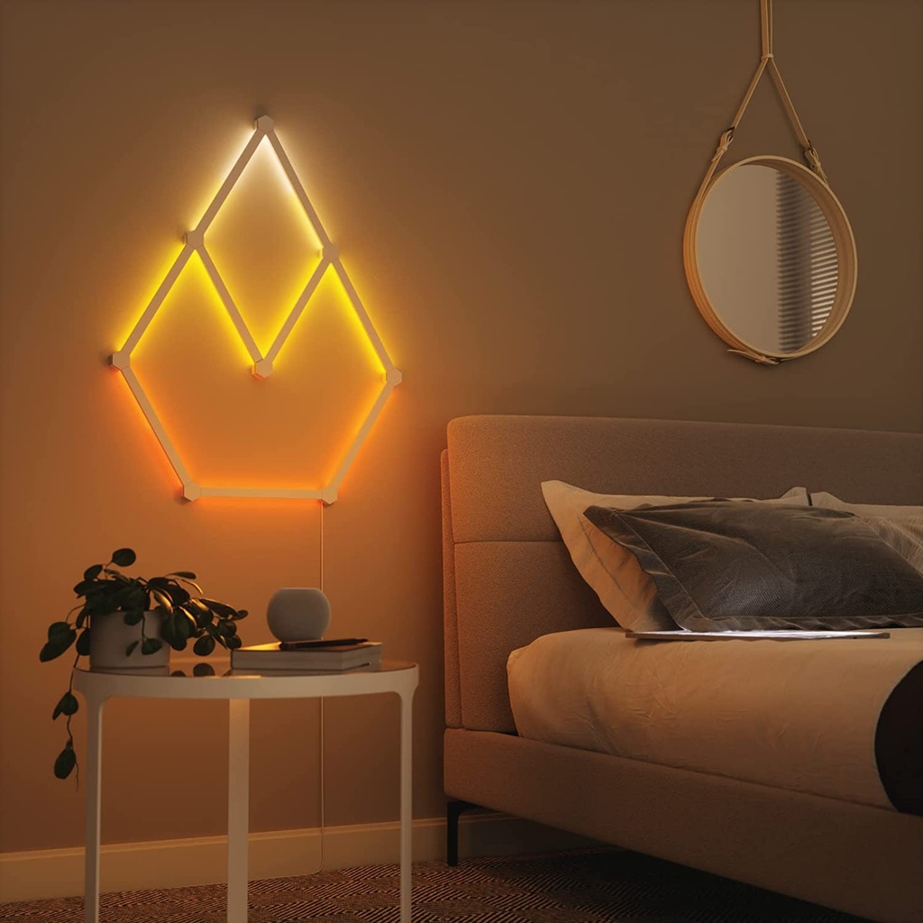 Nanoleaf Lines Starter Kit 9-Pack (White) UK