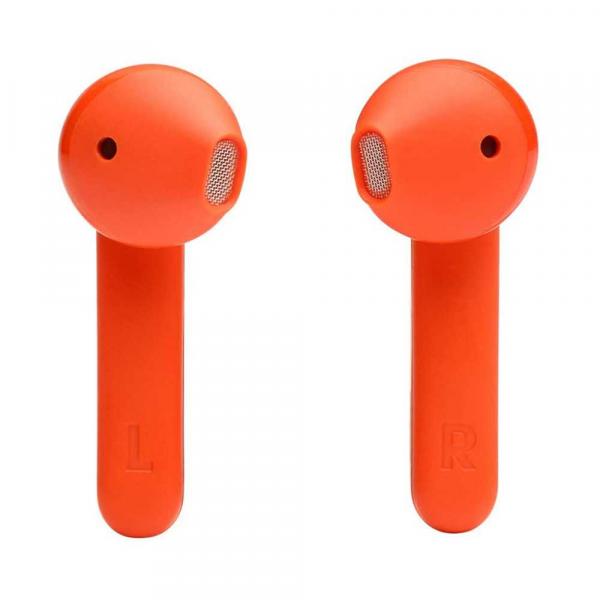 JBL T225 True Wireless Earbud Headphones (Ghost Orange)