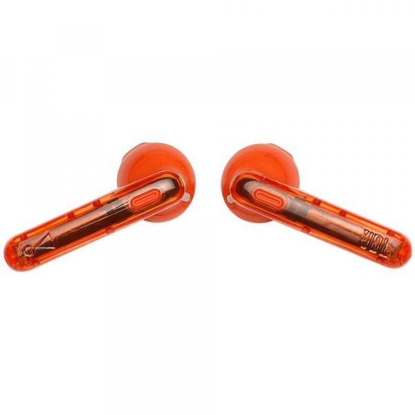 JBL T225 True Wireless Earbud Headphones (Ghost Orange)