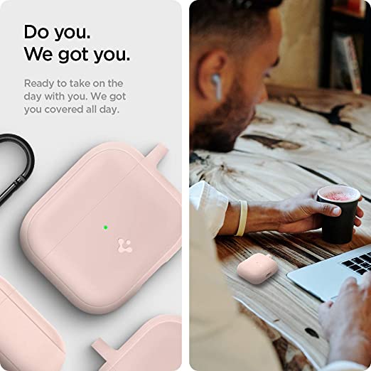 Spigen Silicone Fit Case Airpods 3 (Pink Sand)