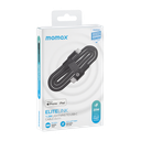 Momax Elite Link Lightning to USB-C Cable 1.2m (Black)