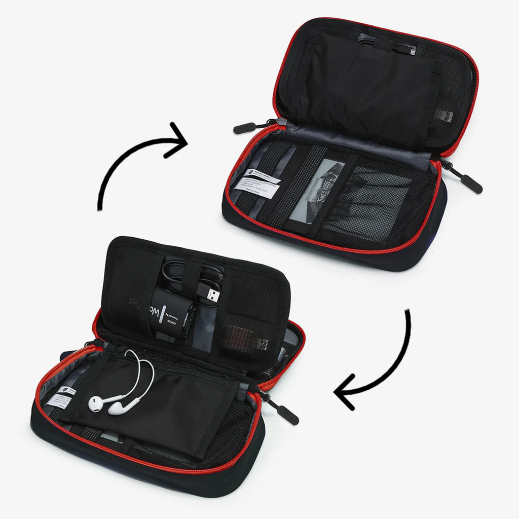 Bagsmart Venice Electronics Organizer M (Black/Red)