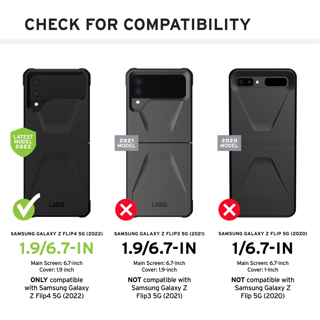 UAG Civilian Case Samsung Galaxy Z Flip 4 (Olive Drab)