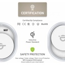Channel Well Advanced Built-in Wireless Charger (Silver)