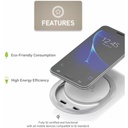 Channel Well Advanced Built-in Wireless Charger (Silver)