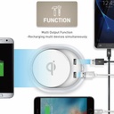 Channel Well Advanced Built-in Wireless Charger (Silver)