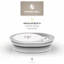 Channel Well Advanced Built-in Wireless Charger (Silver)