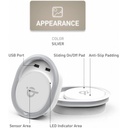 Channel Well Advanced Built-in Wireless Charger (Silver)