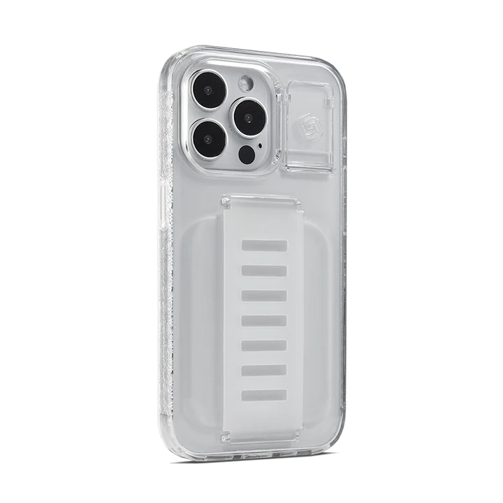 Grip2u Boost Case with Kickstand for iPhone 14 Pro (Clear)