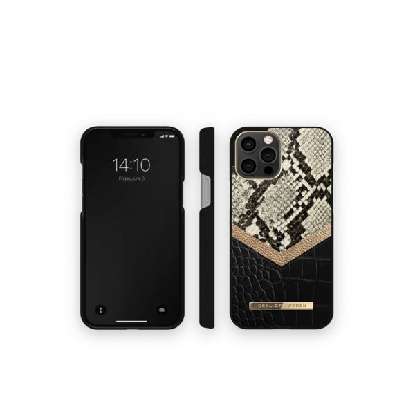 iDeal of Sweden Atelier for iPhone 12/12 Pro (Midnight Python)