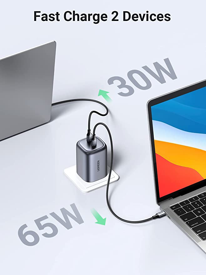 Ugreen 100W USB-C Charger 2 Ports GaN