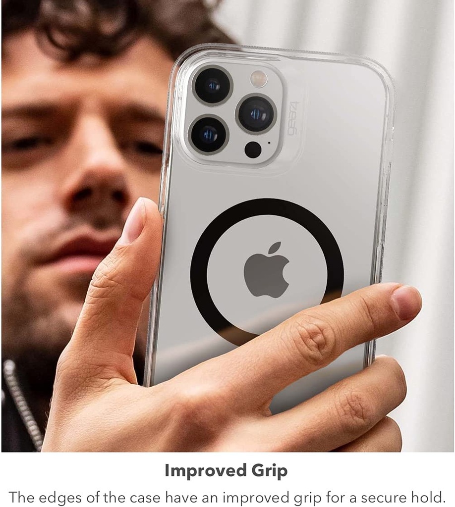 Gear4 Santa Cruz Snap iPhone 14 Pro-Magsafe (Black)