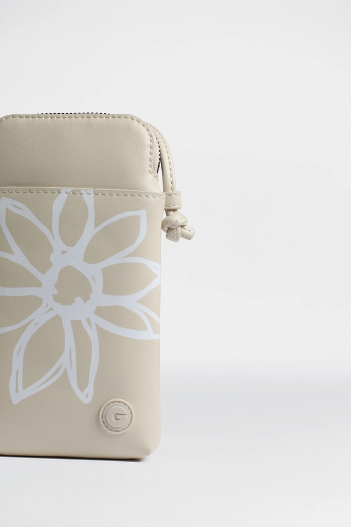 Golla Mini Phone Bag (Beige Flower)