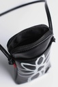 Golla Mini Phone Bag (Black Flower)