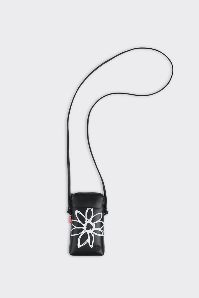 Golla Mini Phone Bag (Black Flower)