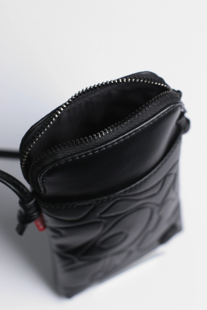 Golla Mini Phone Bag Debossed (Black)