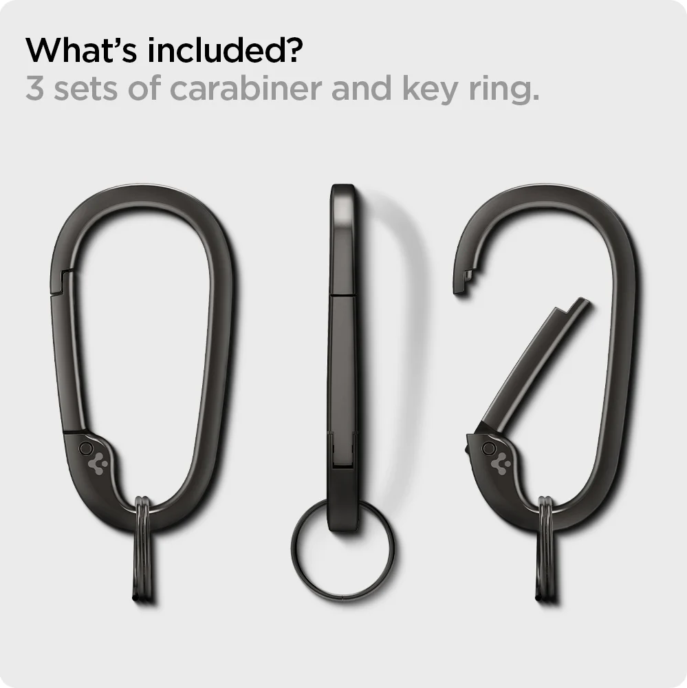 Spigen Basic Type Carabiner 3P (Black)