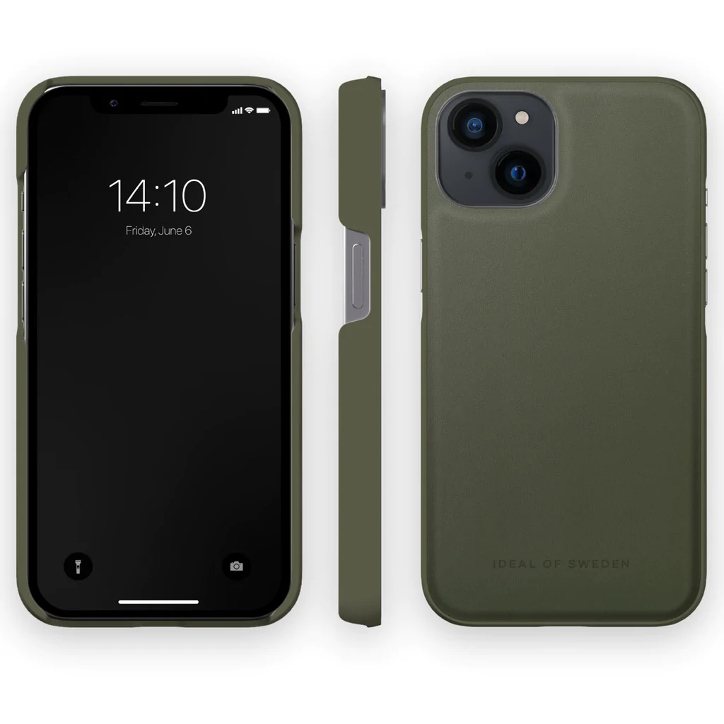 Ideal of Sweden Atelier Case iPhone 14 (Intense Khaki)