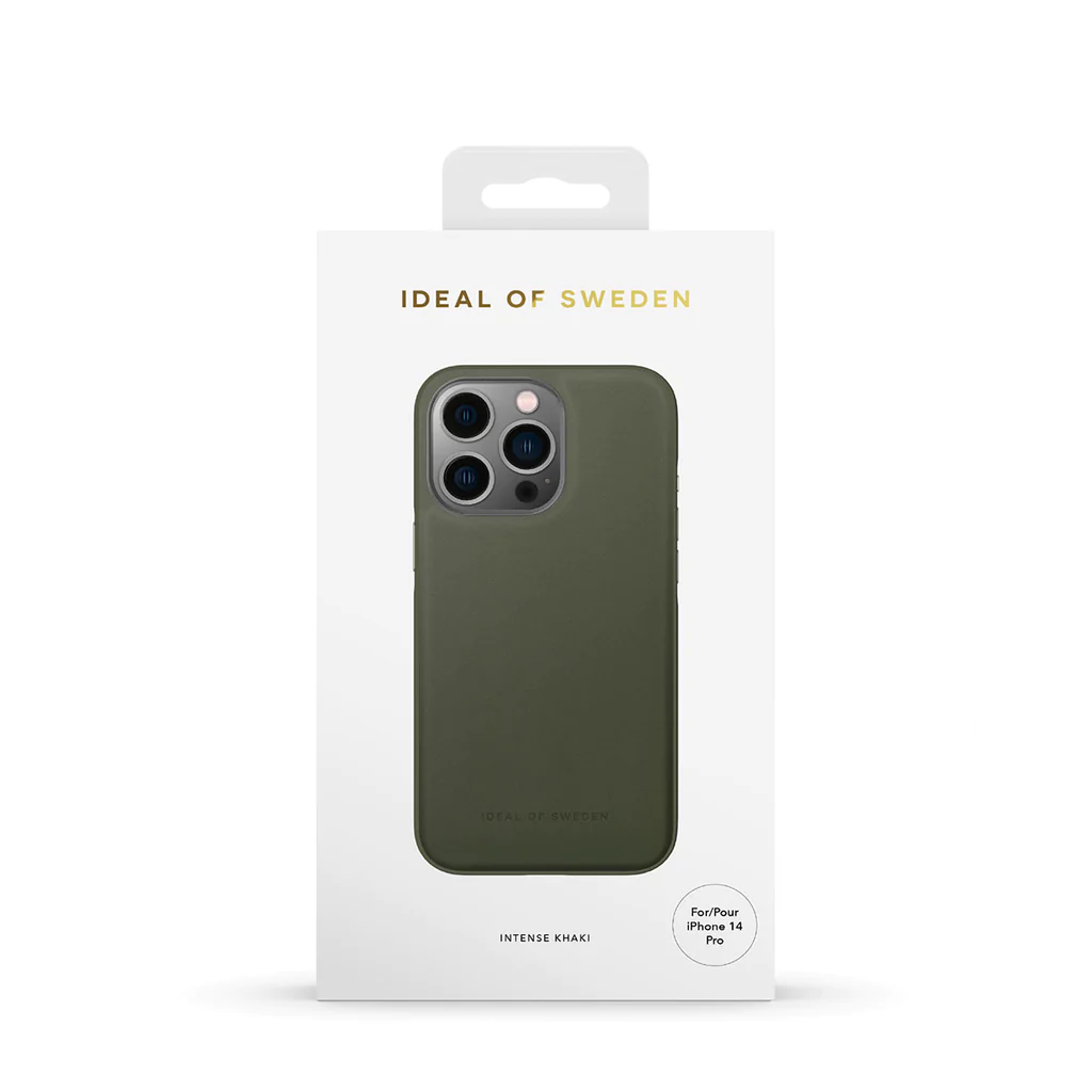 Ideal of Sweden Atelier Case iPhone 14 Pro (Intense Khaki)