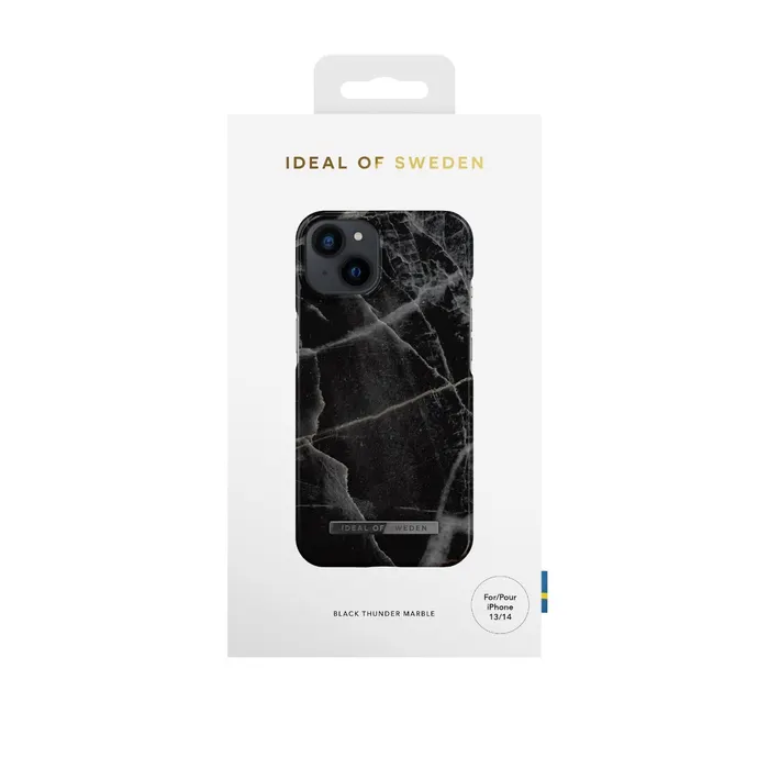 Ideal of Sweden Fashion Case MagSafe iPhone 14 (Black Thunder)