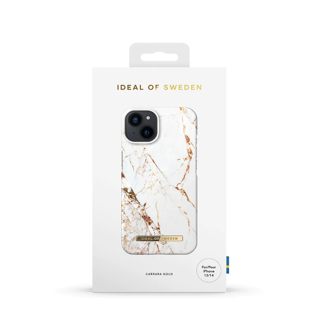 Ideal of Sweden Fashion Case MagSafe iPhone 14 (Carrara Gold)