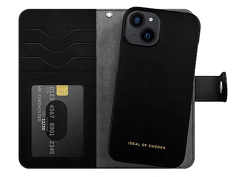 Ideal of Sweden Magnet Wallet+ iPhone 14  (Black)