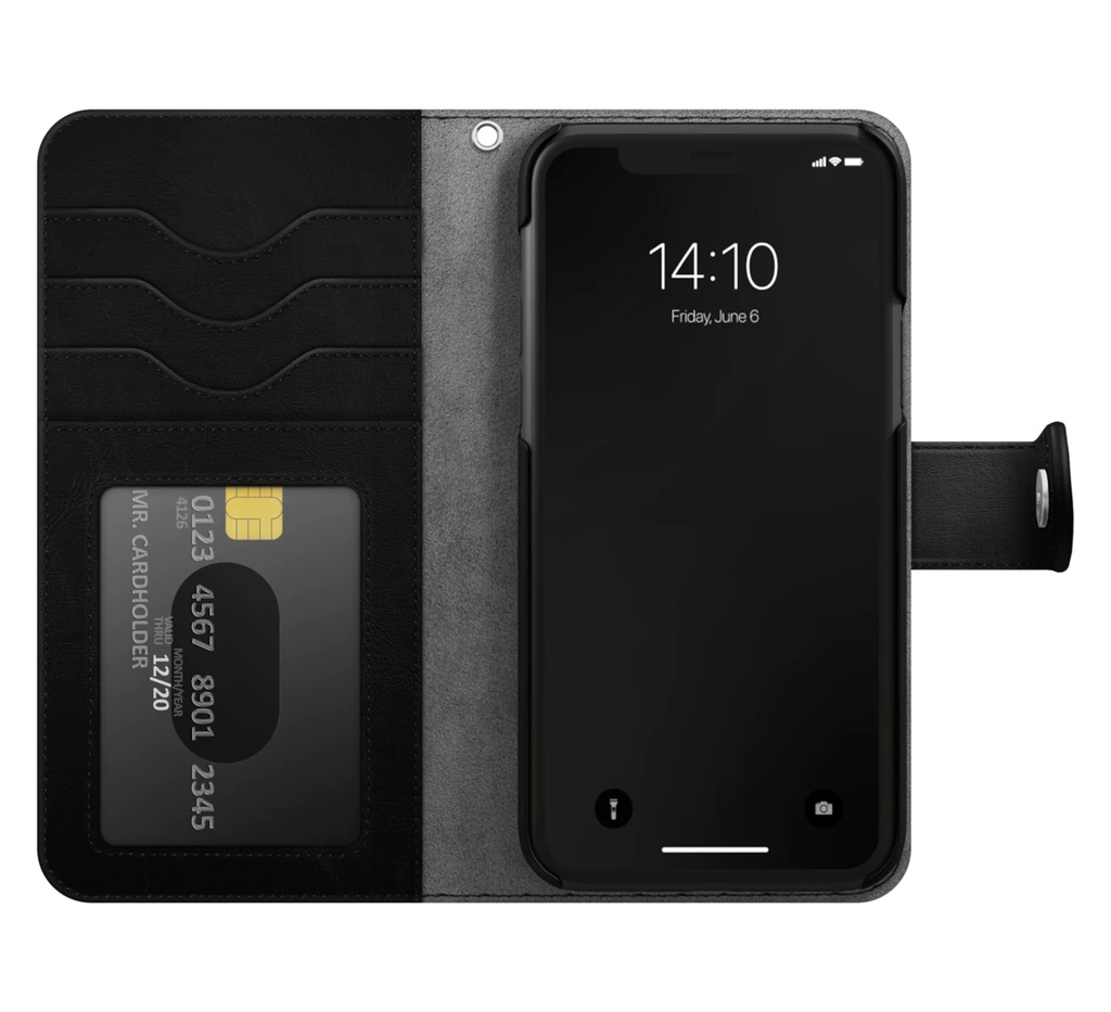 Ideal of Sweden Magnet Wallet+ iPhone 14 Pro (Black)