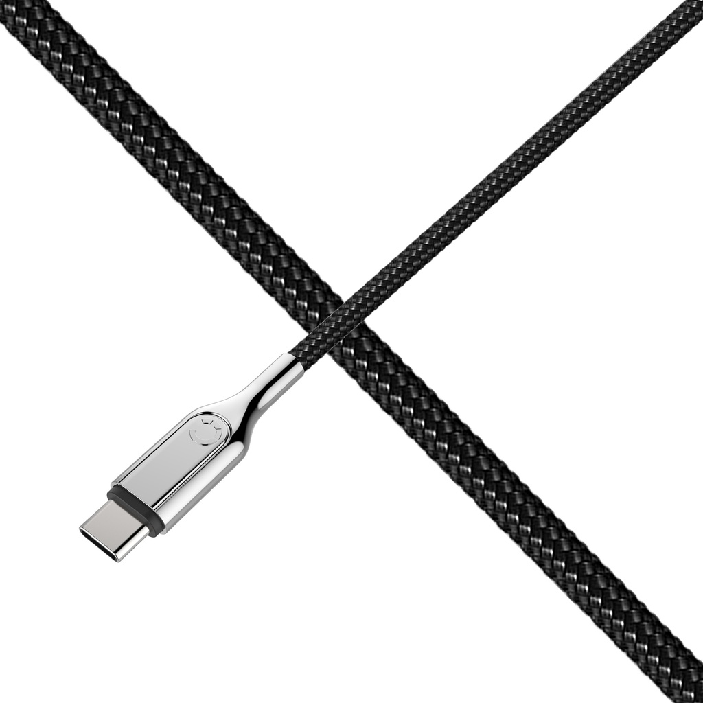 Cygnett Armour 2.0USB-C to USB-A 3A/60W 1M (Black) 