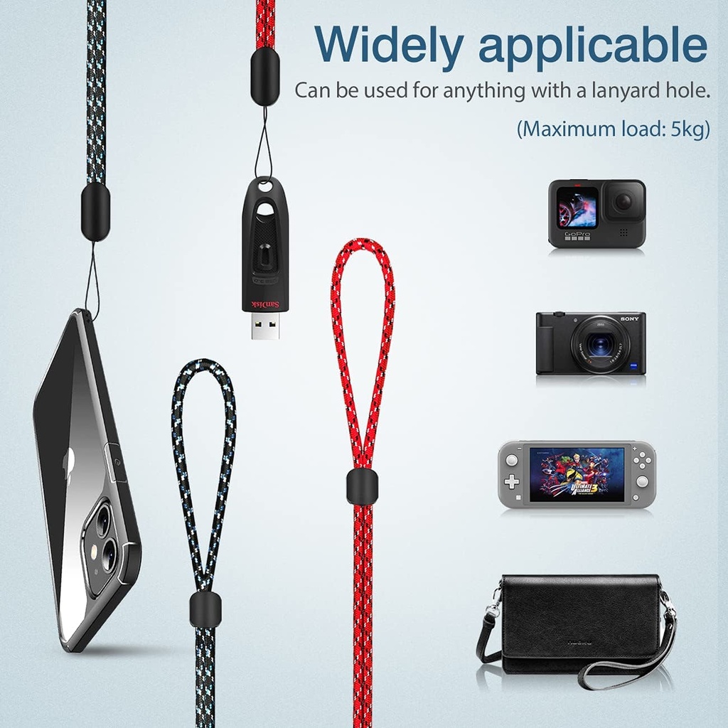 Universal Wrist Phone Lanyard (Red)